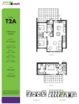Green Square Vert Plan-T2A-3-bed+2-bath