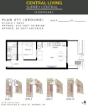 Central Living Plan ST1(Groung) Studio + 1 bath