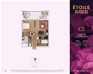 Etoile Gold Plan C2 Junior 2 Bedroom