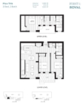First and Royal Plan TH6 3 bed+2 bath