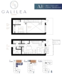 Galilea Plan A1 1 bed+Flex+1