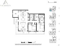 The Affinity Plan K 2 bed+2 bath