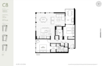 Timber House Plan C8 2 bed+2 bath