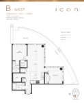 Icon at Southgate City B-west 2 Bedrooms + Den - 2 Baths