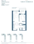 North Harbour Plan A2 Mountain Collection 1 bed