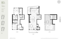 Timber House Plan B3A 3 bed+2