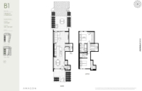 Timber House Plan B1 2 bed+2