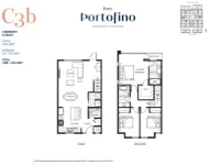 Parc Portofino Plan C3b 3 bed+2