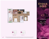 Etoile Gold Plan C1 2 Bedroom