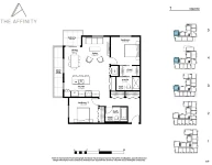 The Affinity Plan T 2 bed+2 bath