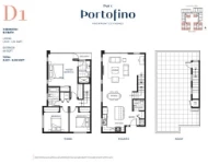 Parc Portofino Plan D1 3 bed+2