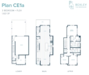 The Boroughs (Phase 2) - Bexley Plan CE1a 3 bed+FLEX+1