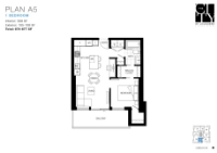 The City of Lougheed - Tower THREE Plan A5 1 bed+ 1 bath