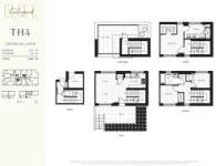 Clive at Collingwood Plan TH4 3 bed+2 bath