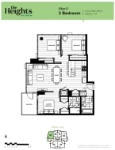 The Heights on Austin Plan E 3 bed+2 bath