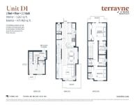 Terrayne Terrayne-Floor-Plan-Unit-D1 2 bed + flex + 2