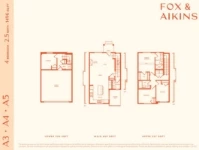 Fox & Aikins Plan A3-A4-A5 4 bed+2