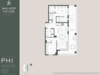Walker House Plan PH1 2 bed+2 bath