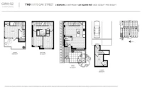 Oak+52 Townhomes Plan TH01 3 bed+2