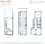 The Boroughs Plan CE1 3 bed+Flex