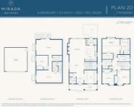 Mirada Estates Plan 2D 4 bed+3