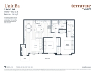Terrayne Terrayne-Floor-Plan-Unit-Ba 2 bed + 2 bath