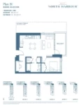 North Harbour Plan B1 Marina Collection 1 bed + DEN
