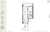 Timber House Plan A1 1 bed+1 bath