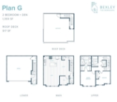 The Boroughs (Phase 2) - Bexley Plan G 2 bed+DEN+1