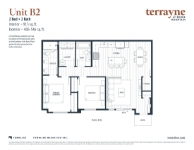 Terrayne Terrayne-Floor-Plan-Unit-B2 2 bed + 2 bath