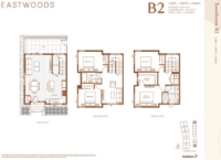 Eastwoods Plan B2 4 bed+ Family + 2 bath