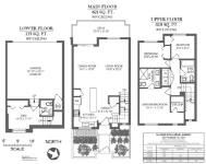 Wood and Water Plan A 3 bed + 3 bath