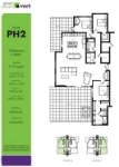 Green Square Vert Plan-PH2-3-bed+2-bath