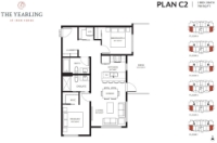 The Yearling Plan C2 2 bed+2 bath