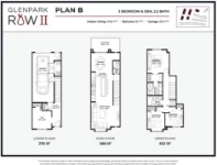 Glenpark Row II Plan B 3 bed+DEN+2