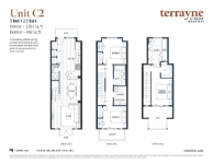 Terrayne Terrayne-Floor-Plan-Unit-C2 3 bed + 2