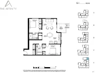 The Affinity Plan G1 2 bed+2 bath