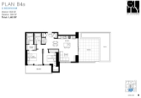 The City of Lougheed - Tower THREE Plan B4a 2 bed+1