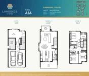 Lakeside Estates Plan A1A 3 bed+2