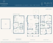 Mirada Estates Plan 1C 3 bed+2