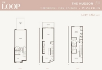The Loop Plan The Hudson 2 bed+Flex+2