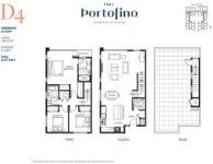 Parc Portofino Plan D4 3 bed+2