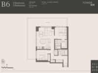 The Amazing Brentwood - Tower 6 Plan B6 2 bed+2 bath