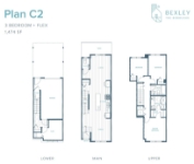 The Boroughs (Phase 2) - Bexley Plan C2 3 bed+FLEX+1