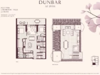 Dunbar at 39th Plan-PH6-2-bed+Flex+2