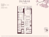 Dunbar at 39th Plan-B5-1-bed+Flex+1-bath