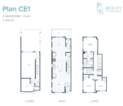 The Boroughs (Phase 2) - Bexley Plan Ce1 3 bed+FLEX+1