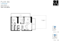 The City of Lougheed - Tower THREE Plan B5 2 bed+1