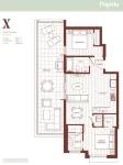 Popolo Plan X 2 bed