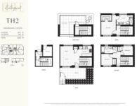 Clive at Collingwood Plan TH2 3 bed+2 bath